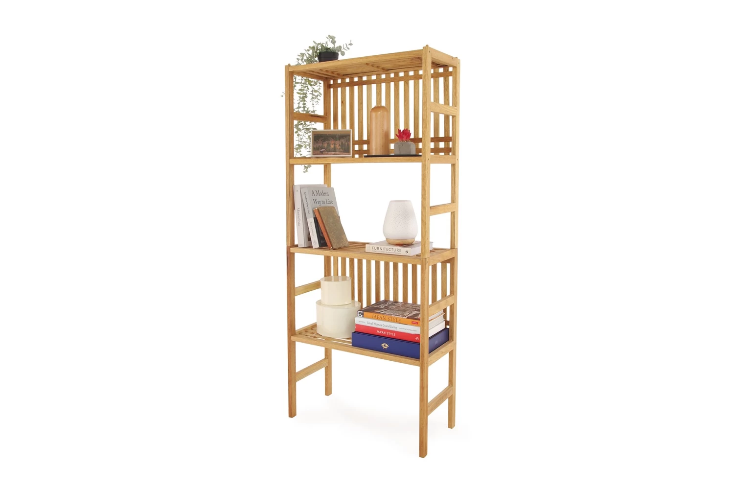 Walnut Akira Stacking Shelves 11 Walnut Akira Stacking Shelves - Image 11