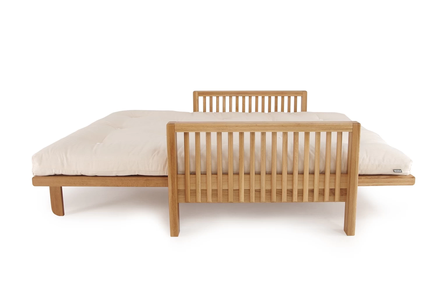 Rondo - 2 Seater Solid Oak Sofa Bed 5 Rondo - 2 Seater Solid Oak Sofa Bed - Image 5