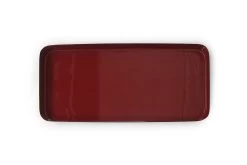 Rectangular Enamel Tray - Large (Acer Red)