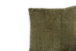 Chevron Faux Fur Cushion 60x60cm (Olive Green) 5 Chevron Faux Fur Cushion 60x60cm (Olive Green) -Cozy Home Shop 22.09.2023 2777