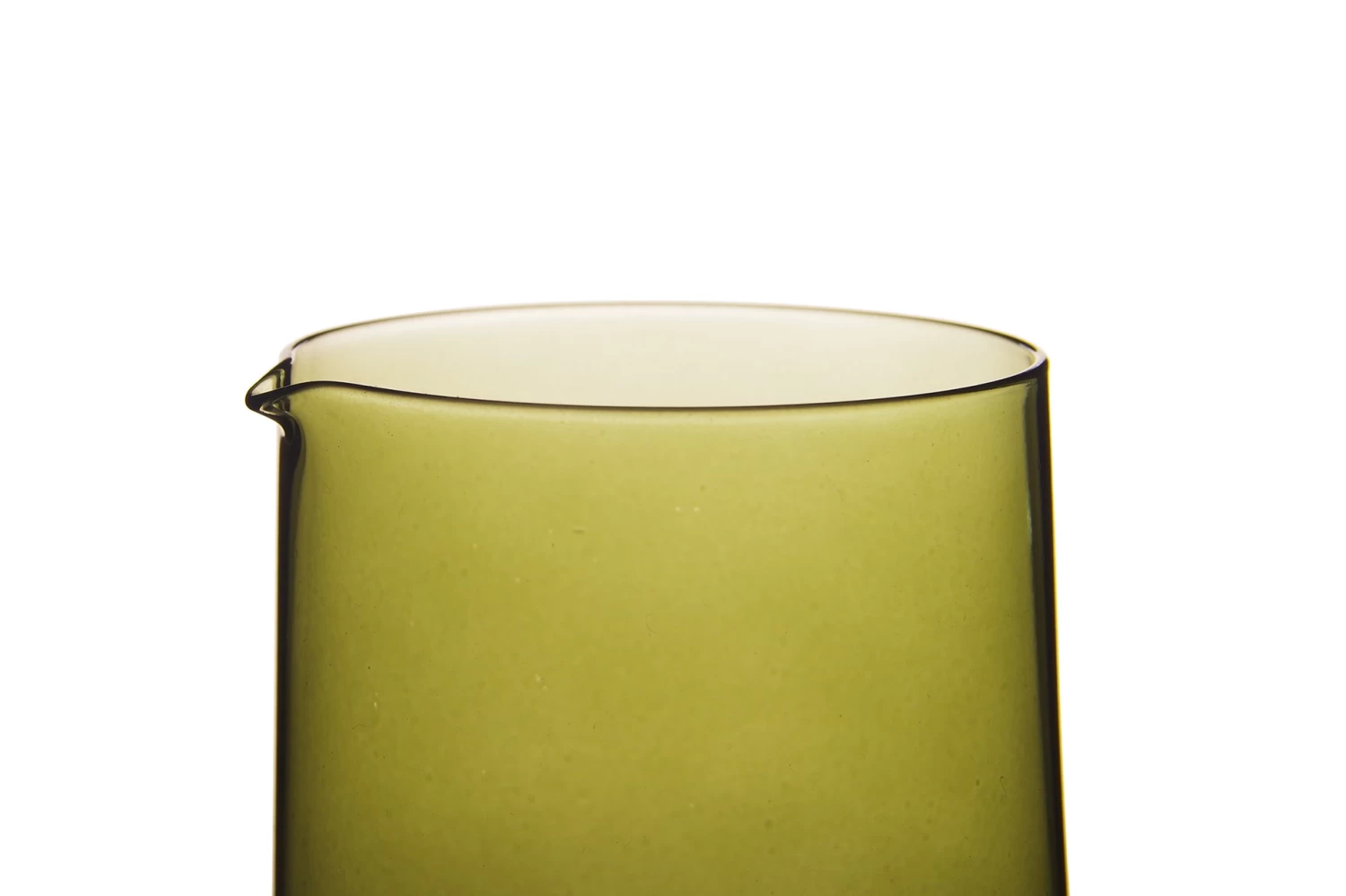 Verona Glass Carafe (Olive Green) 5 Verona Glass Carafe (Olive Green) - Image 5