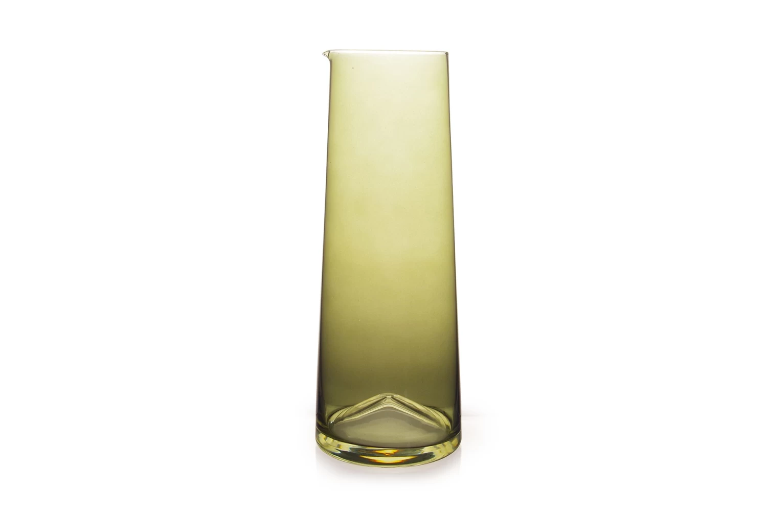 Verona Glass Carafe (Olive Green) 1 Verona Glass Carafe (Olive Green)