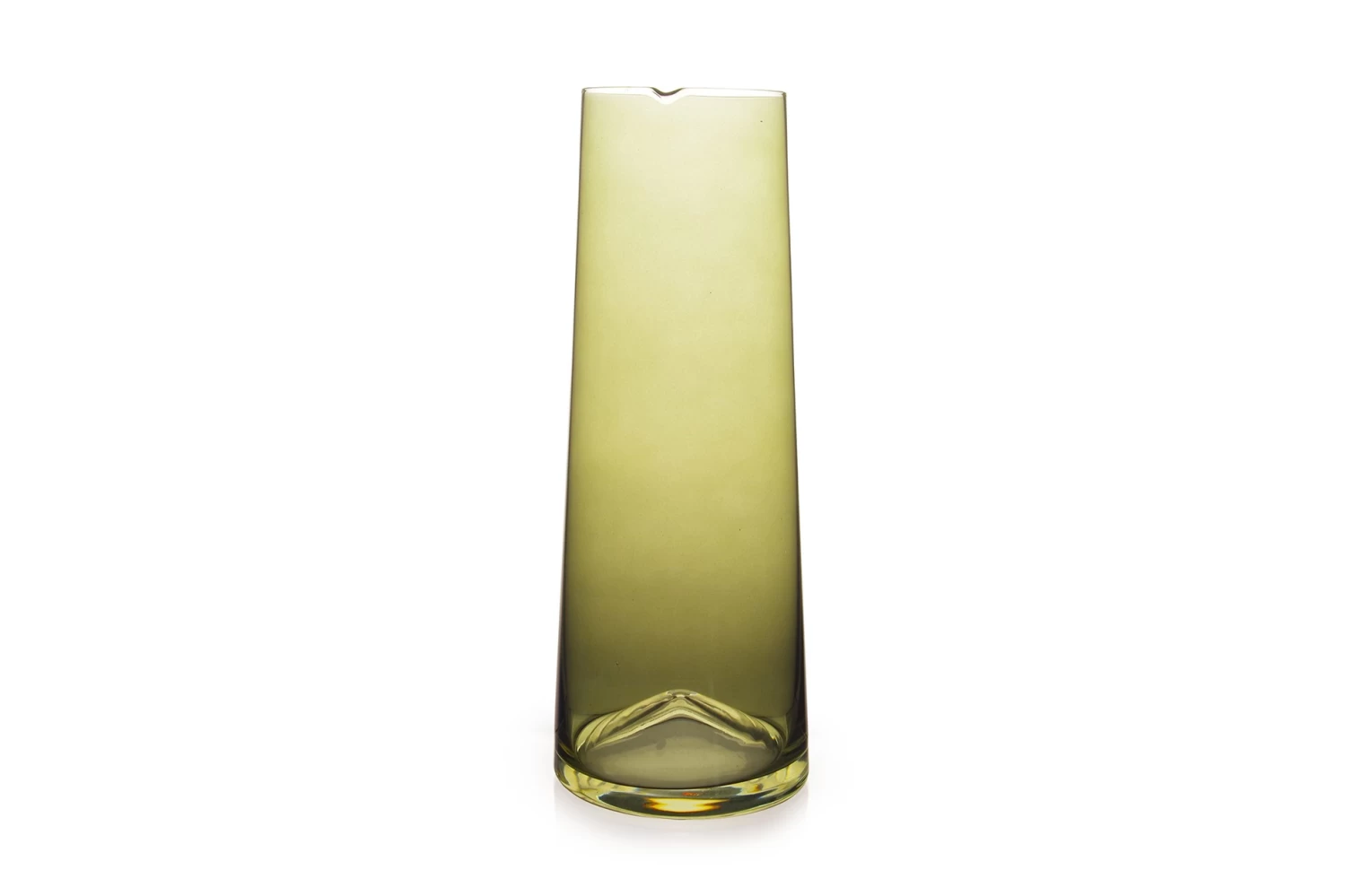 Verona Glass Carafe (Olive Green) 2 Verona Glass Carafe (Olive Green) - Image 2