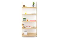 Oak Wide LeaningLadder Shelves 15 Oak Wide LeaningLadder Shelves -Cozy Home Shop 3oak rounded wide ladder shelf120918