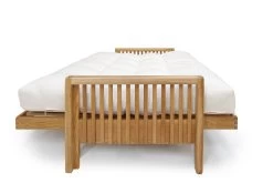 Rondo - 3 Seater Sofa Bed Solid Oak -Cozy Home Shop 6 Oak Rondo Bifold Arms 14 09 18