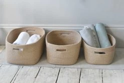 Loire Basket - Natural Jute (Medium) -Cozy Home Shop AR BSK LOIRE 1 a14c yp x47z s7