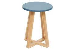 Bamboo Stool (Nordic Blue)