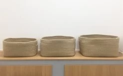 Loire Basket - Natural Jute (Medium) -Cozy Home Shop AR BSK LOIRE 2 ohij mr nzlp vh