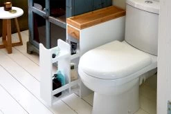 White Cabinet Storage Box -Cozy Home Shop Bathroom utilities 12 09 2019 2