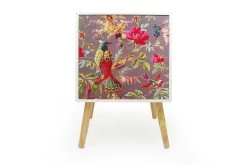 Paradise Print Bedside Cabinet