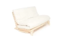 Bella - 2 Seater Solid Pine Double Sofa Bed