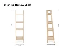 Birch Iso Narrow Shelf -Cozy Home Shop Birch Iso Narrow Shelf 2 wqj9 k4