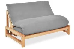 Linear - 2 Seater Birch Double Sofa Bed (V2)