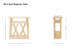 Birch Suki Magazine Table V2 -Cozy Home Shop Birch Suki Magazine Table v2