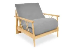 Suki - Single Seater Birch Sofa Bed