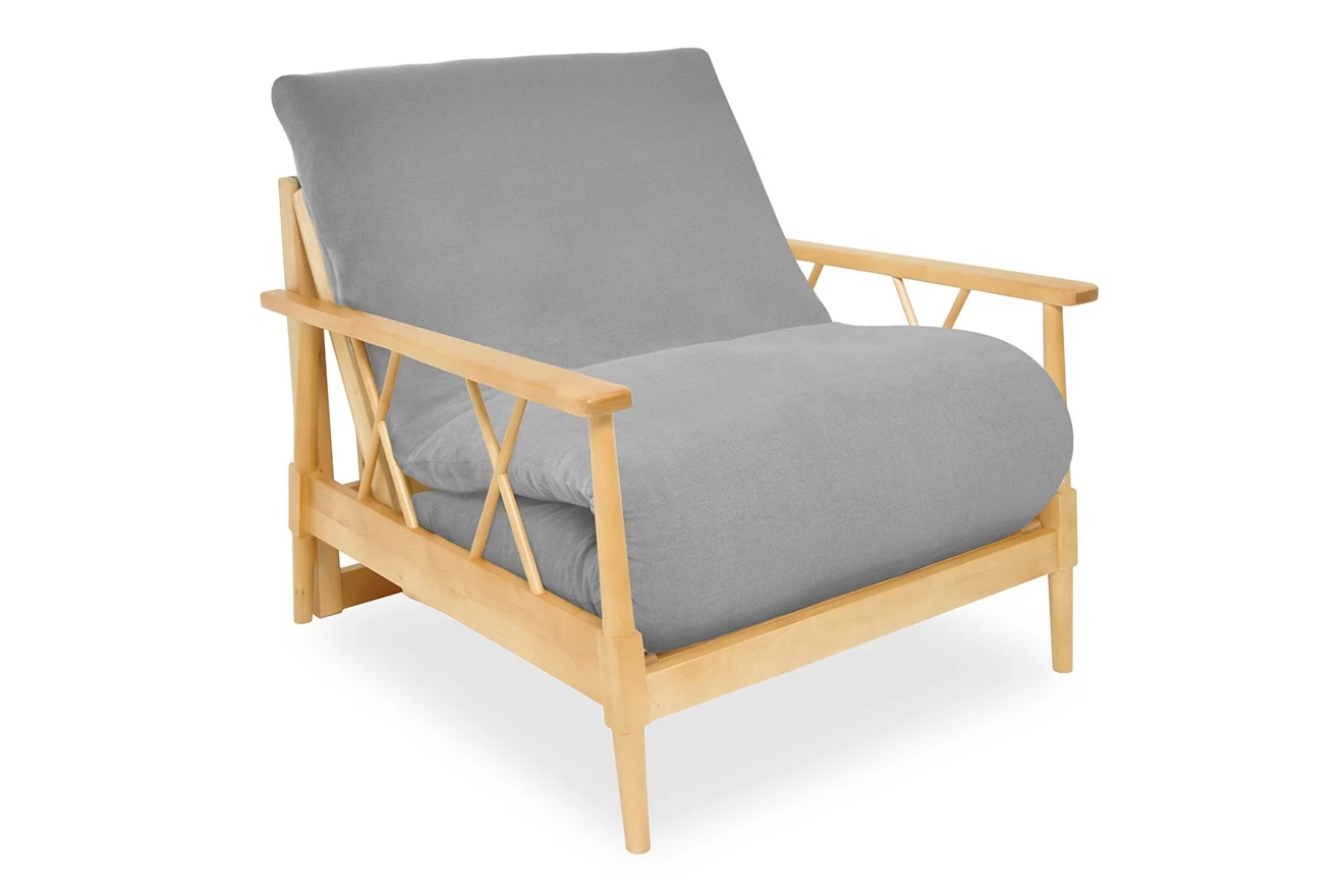Suki - Single Seater Birch Sofa Bed 1 Suki - Single Seater Birch Sofa Bed