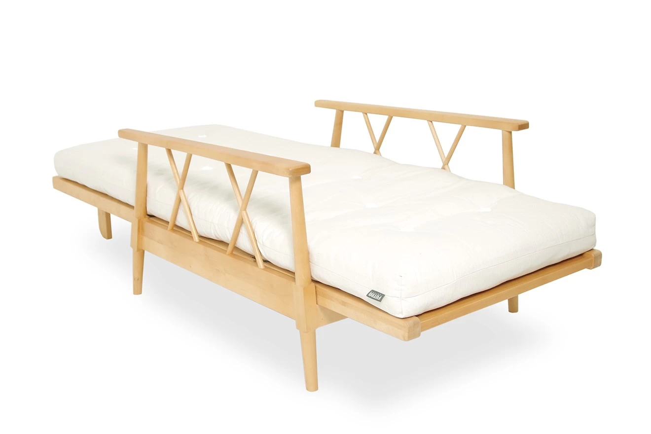 Suki - Single Seater Birch Sofa Bed 2 Suki - Single Seater Birch Sofa Bed - Image 2