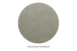 Oak Snuggler Sofabed -Cozy Home Shop Cloud Grey Handloom