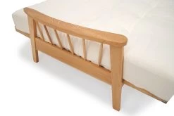 Swift - 3 Seater Sofa Bed Solid Oak -Cozy Home Shop Croft Bifold arm detail 2