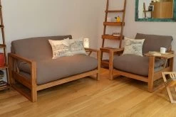 Cuba - Single Seater Solid Oak Sofa Bed 7 Cuba - Single Seater Solid Oak Sofa Bed -Cozy Home Shop Cuba Double Sofa Bed 3