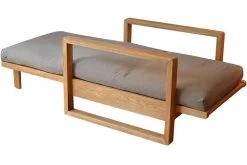 Cuba - Single Seater Solid Oak Sofa Bed 8 Cuba - Single Seater Solid Oak Sofa Bed -Cozy Home Shop Cuba Single