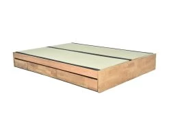 Oak Platform Kingsize Storage Bed