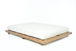 Platform Kingsize Bed Elm Finish 11 Platform Kingsize Bed Elm Finish -Cozy Home Shop DR1 3114