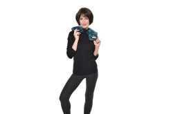 Neck Warmer Deep Fleece Hot Water Bottle (Oslo Blue) -Cozy Home Shop DR2 1768 flbc iz