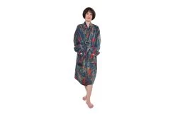Paradise Velvet Robe (Oslo Blue)