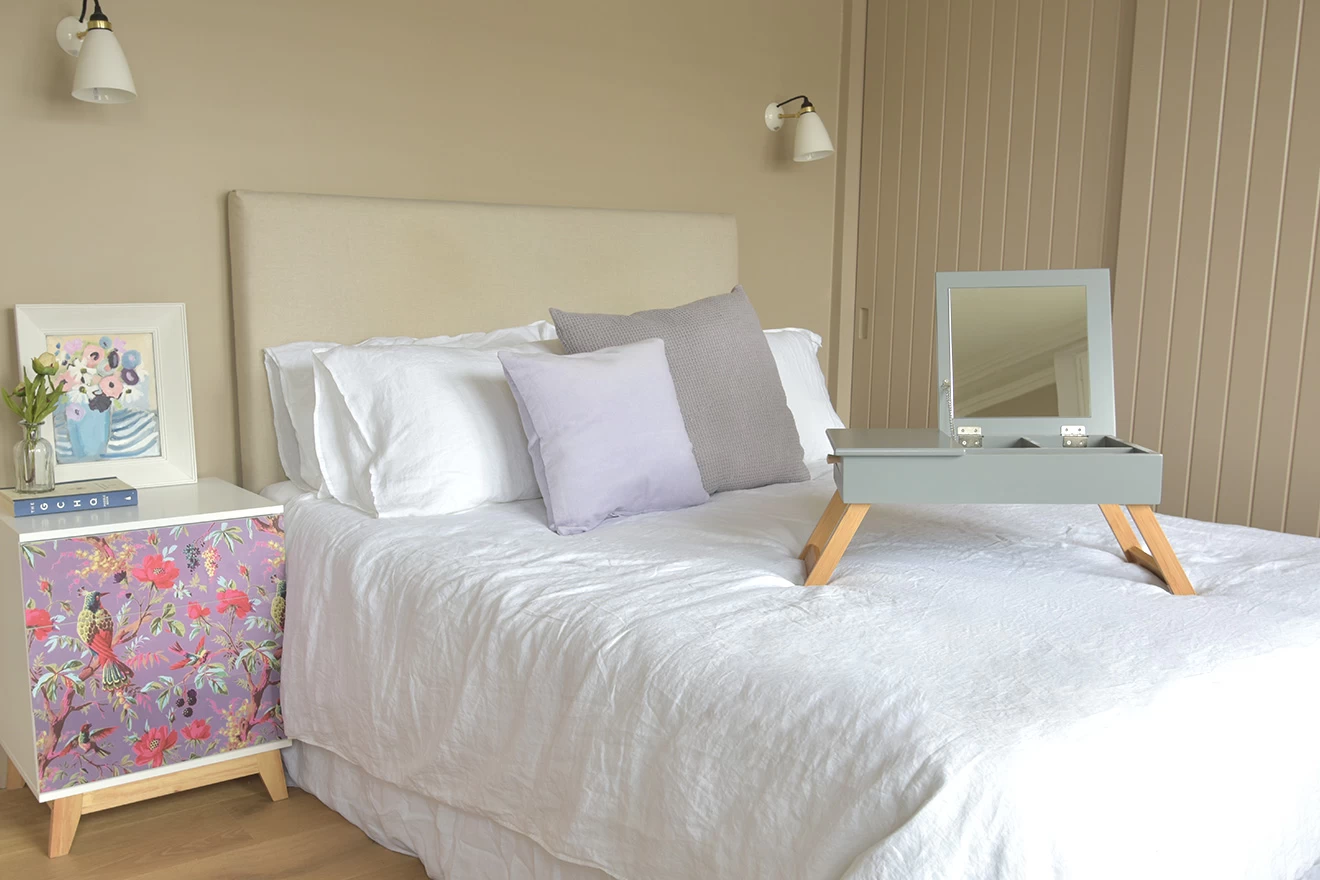 Muse Lap Top Dressing Table (Wild Dove Grey) 4 Muse Lap Top Dressing Table (Wild Dove Grey) - Image 4