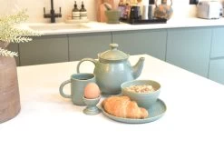 Ripple Brunch Plate (Lagoon) -Cozy Home Shop DR2 2597 edited hxr6 ny