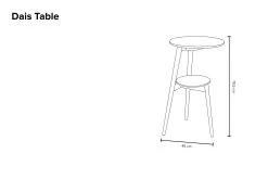 Dais Table -Cozy Home Shop Dais table