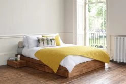 Daisy Quilt Bedspread (Sauterne) 18 Daisy Quilt Bedspread (Sauterne) -Cozy Home Shop Daisy throw Fitzroy LS
