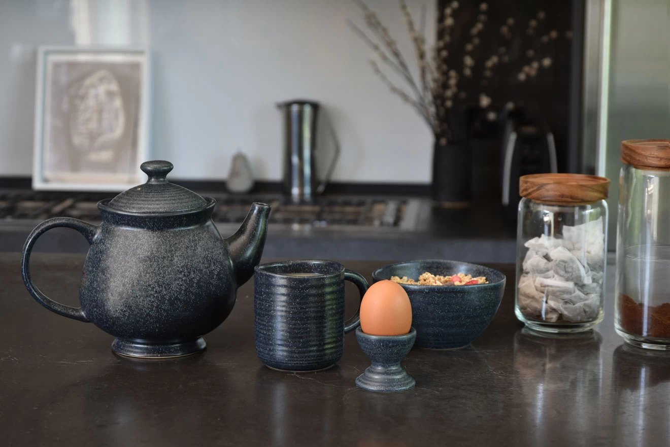 Ripple Brunch Plate (Dark Blue) 4 Ripple Brunch Plate (Dark Blue) - Image 4