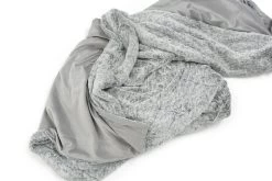 Alpine Faux Fur Bedspread (AW23/24) -Cozy Home Shop FC Alpine Fur Bedspread Light Grey 2