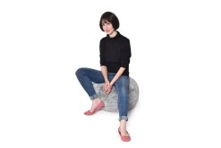 Alpine Fur Inflatable Footstool -Cozy Home Shop FC Alpine Fur Inflatable Footstool