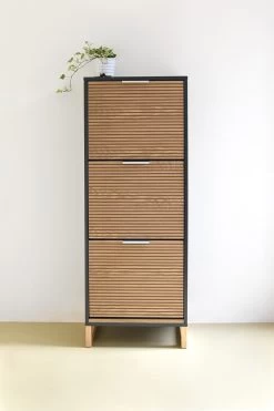 Calx Hallway Shoe Cabinet -Cozy Home Shop FC Calx Shoe Storage Cabinet WH 1