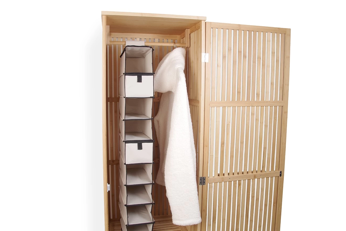 Canvas Storage Shoe Organiser 2 Canvas Storage Shoe Organiser - Image 2