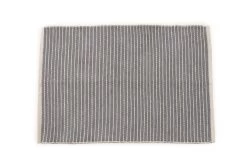 Chenille Cotton Ribbed Rug (60x90cm) (Wild Dove Grey)