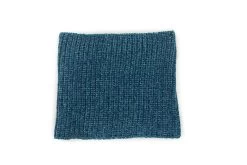 Chenille Knitted Neck Warmer (Oslo Blue) -Cozy Home Shop FC Chenille neck warmer oslo blue