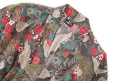 Crane Robe -Cozy Home Shop FC Crane Bathrobe Wild Dove Grey 3