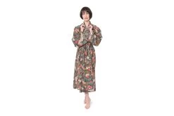 Crane Robe -Cozy Home Shop FC Crane Bathrobe Wild Dove Grey 6