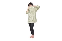 Deep Fleece Lounge Top (Desert Sage) -Cozy Home Shop FC Deep Fleece Jumper Desert Sage 4