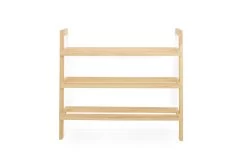 Leaning Ella Low Shoe Rack