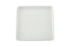 Square Enamel Tray - Large (Cool Grey)