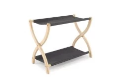 Birch Folding Luggage Rack (Charcoal) -Cozy Home Shop FC Folding Luggage Rack Charcoal 2 v2