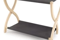 Birch Folding Luggage Rack (Charcoal) -Cozy Home Shop FC Folding Luggage Rack Charcoal 9 v2