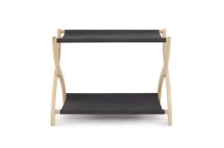 Birch Folding Luggage Rack (Charcoal)