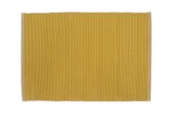 Hapur Cotton Ribbed Rug (60x90cm) (Sauterne)