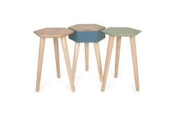 Hex Table (Aspen Green) -Cozy Home Shop FC Hex Side Table Group 4